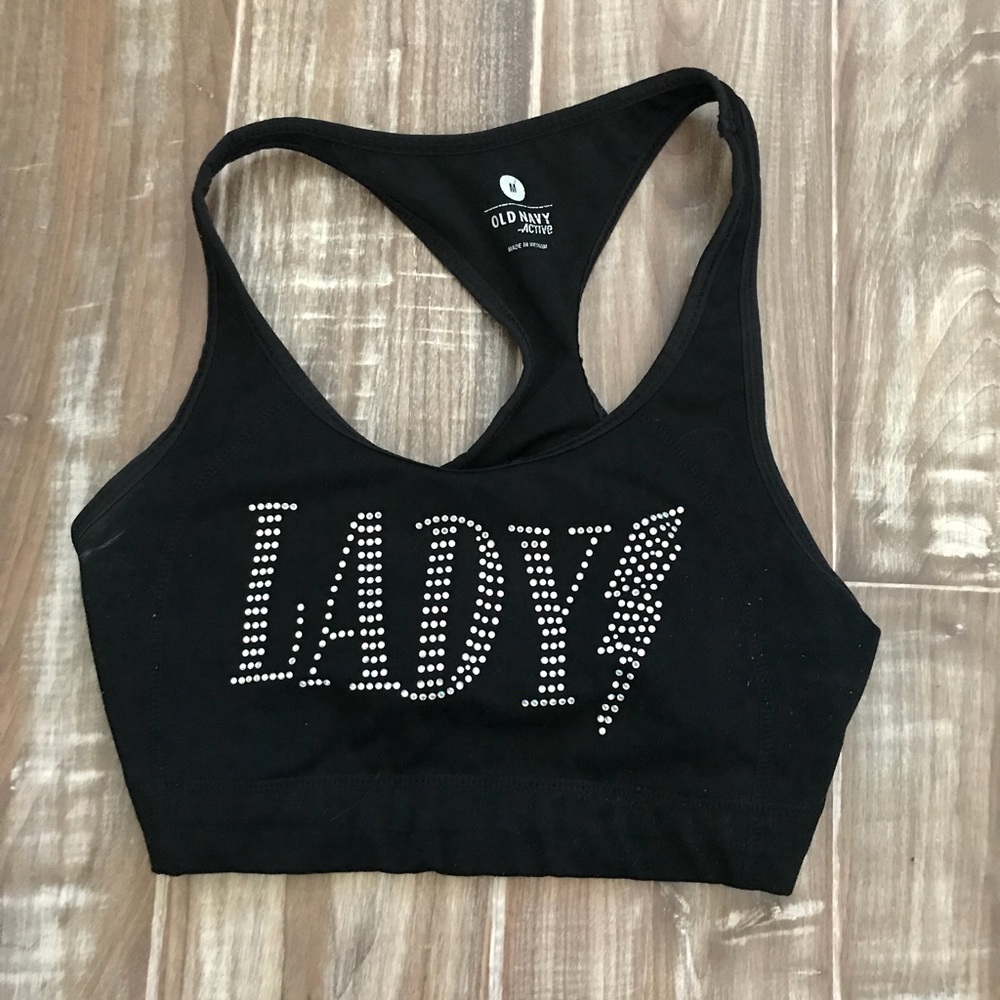 Lady lightning sports bra
